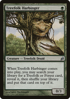 Treefolk Harbinger - Foil