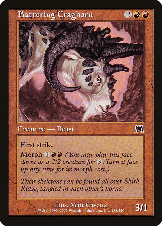 Battering Craghorn - Foil