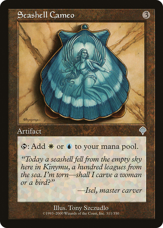 Seashell Cameo - Foil