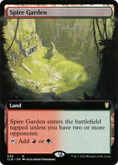 Spire Garden (606) (Extended Art) - Foil