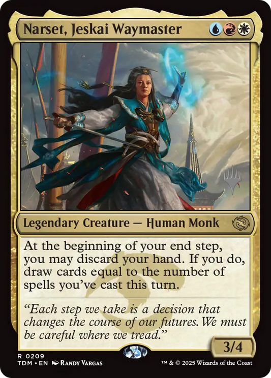 Narset, Jeskai Waymaster (0209) (Promo Pack) - Foil