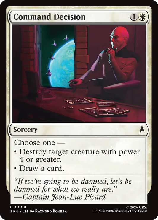 Command Decision (TRK) - Foil