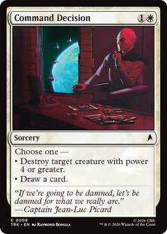 Command Decision (TRK)