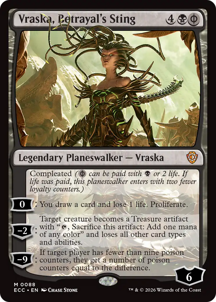 Vraska, Betrayal's Sting (0088) (ECC)