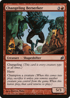 Changeling Berserker - Foil