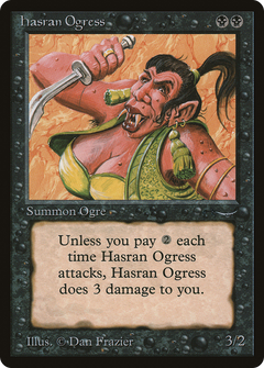 Hasran Ogress (Dark Mana Symbol)