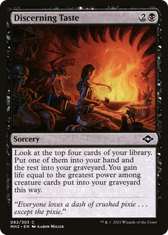 Discerning Taste - Foil