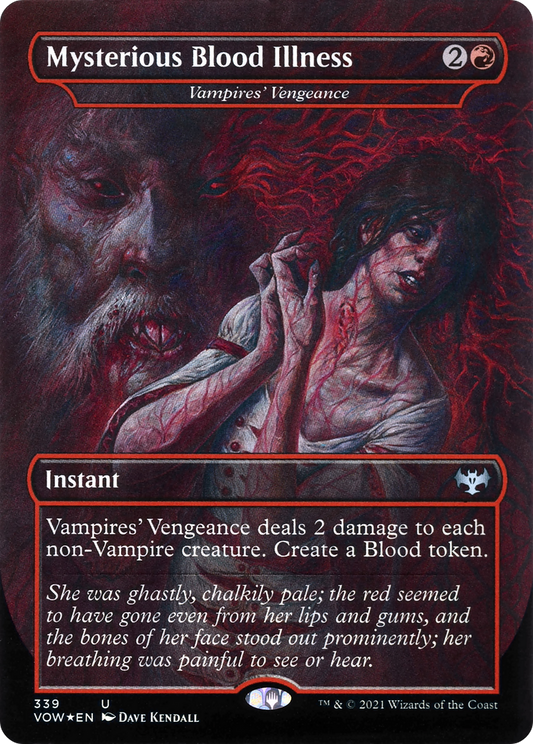 Mysterious Blood Illness [Vampires' Vengeance] (339) - Foil