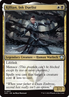Killian, Ink Duelist (SOC)