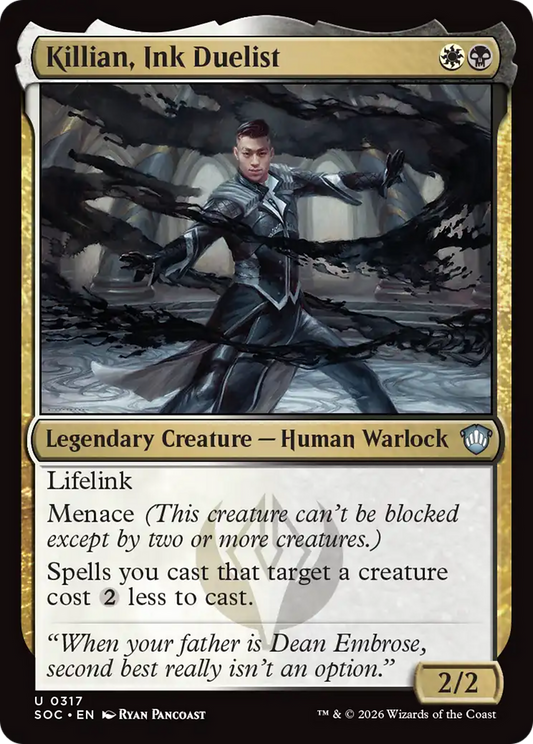Killian, Ink Duelist (SOC)