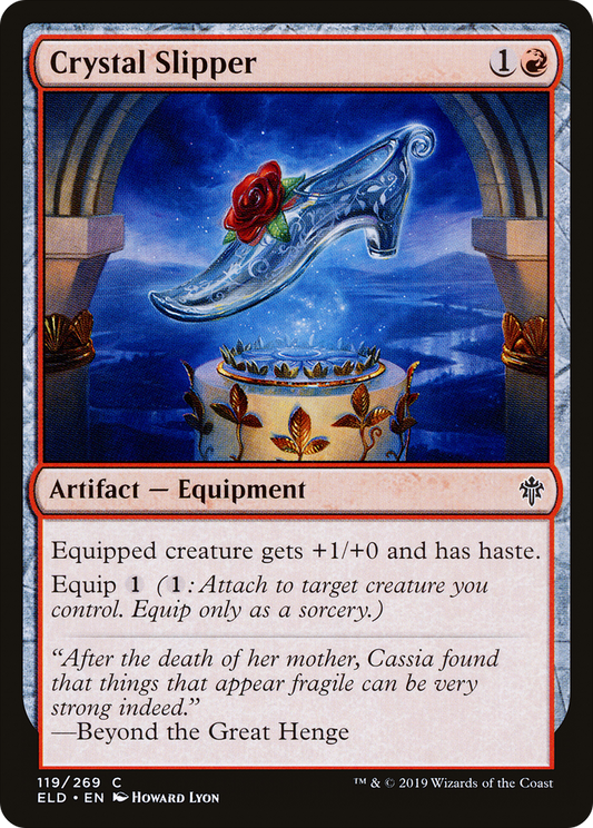 Crystal Slipper - Foil