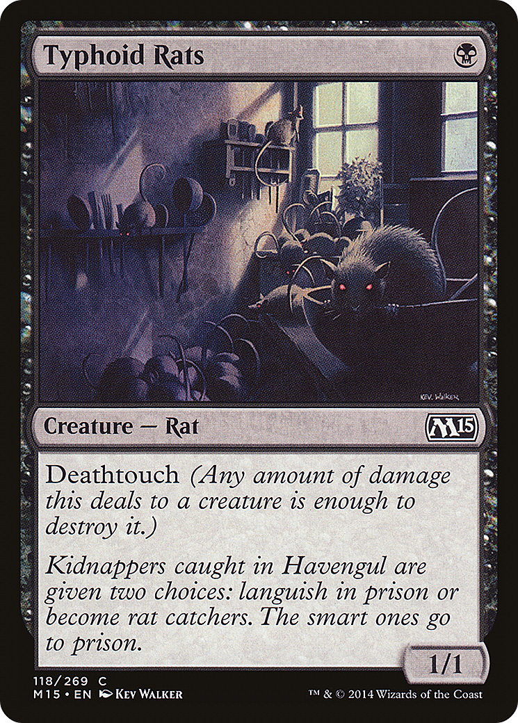 Typhoid Rats - Foil
