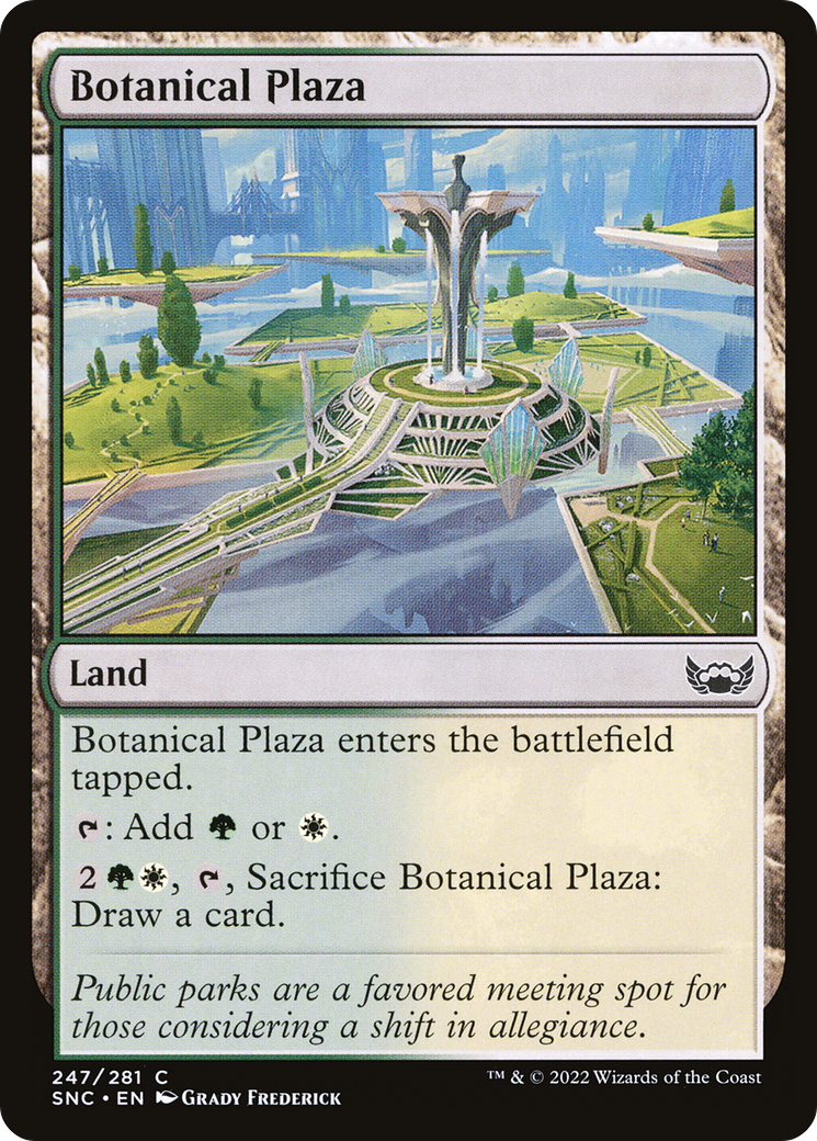 Botanical Plaza - Foil