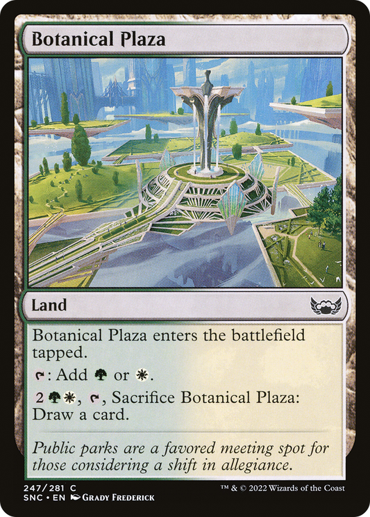Botanical Plaza - Foil