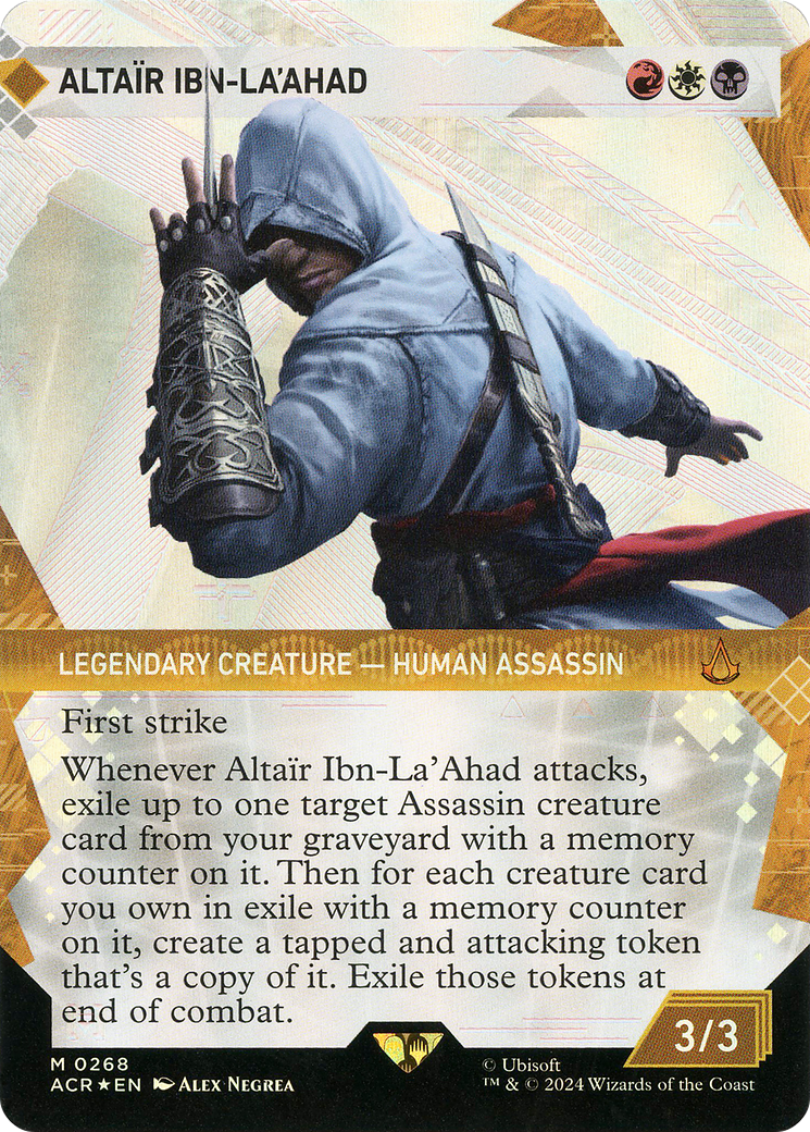 Altair Ibn-La'Ahad (0268) (Showcase) - Textured Foil