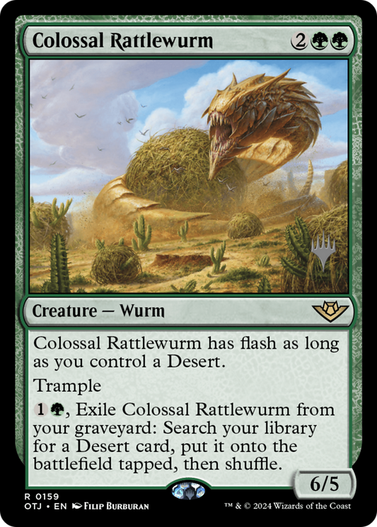 Colossal Rattlewurm (0159) (Promo Pack)