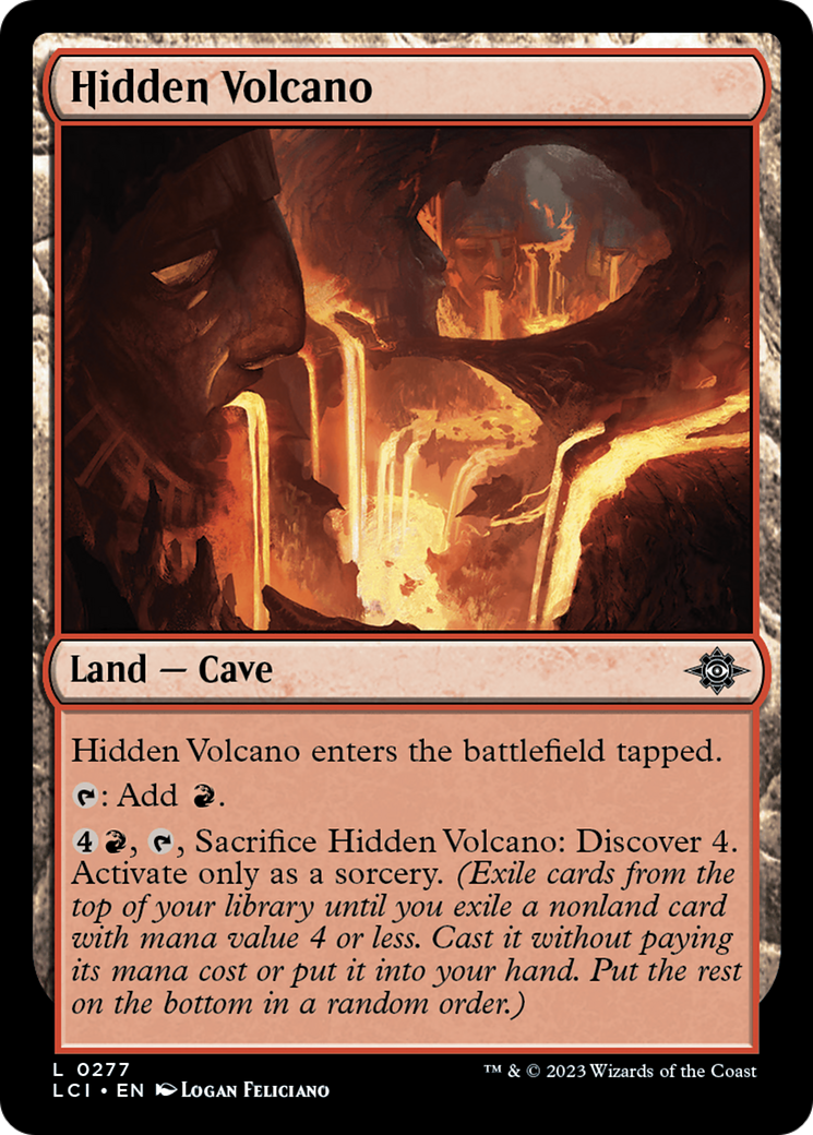 Hidden Volcano - Foil