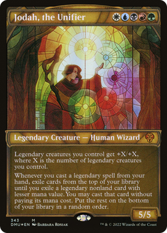 Jodah, the Unifier (343) (Showcase) - Textured Foil
