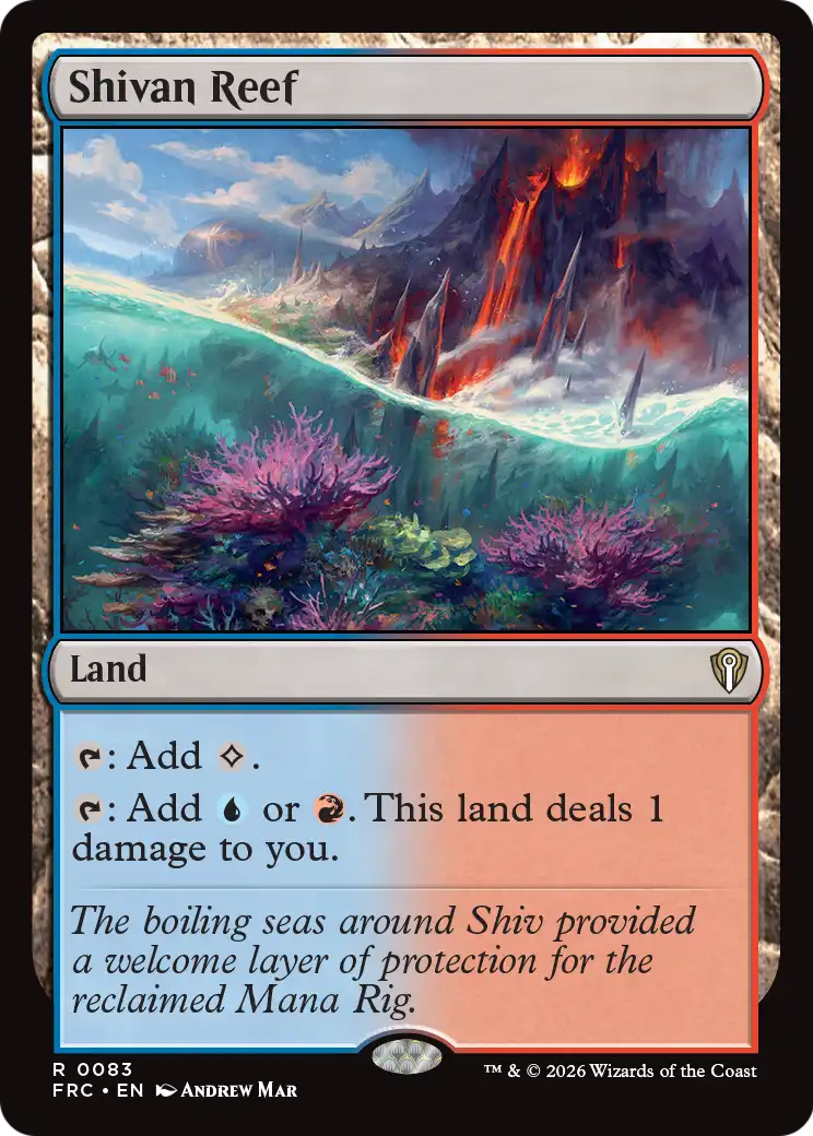 Shivan Reef (FRC) - Foil