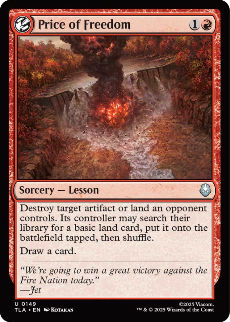 Price of Freedom - Foil tla