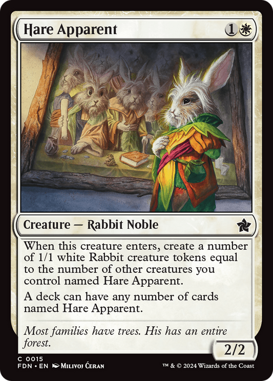 Hare Apparent - Foil