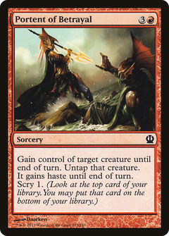 Portent of Betrayal - Foil