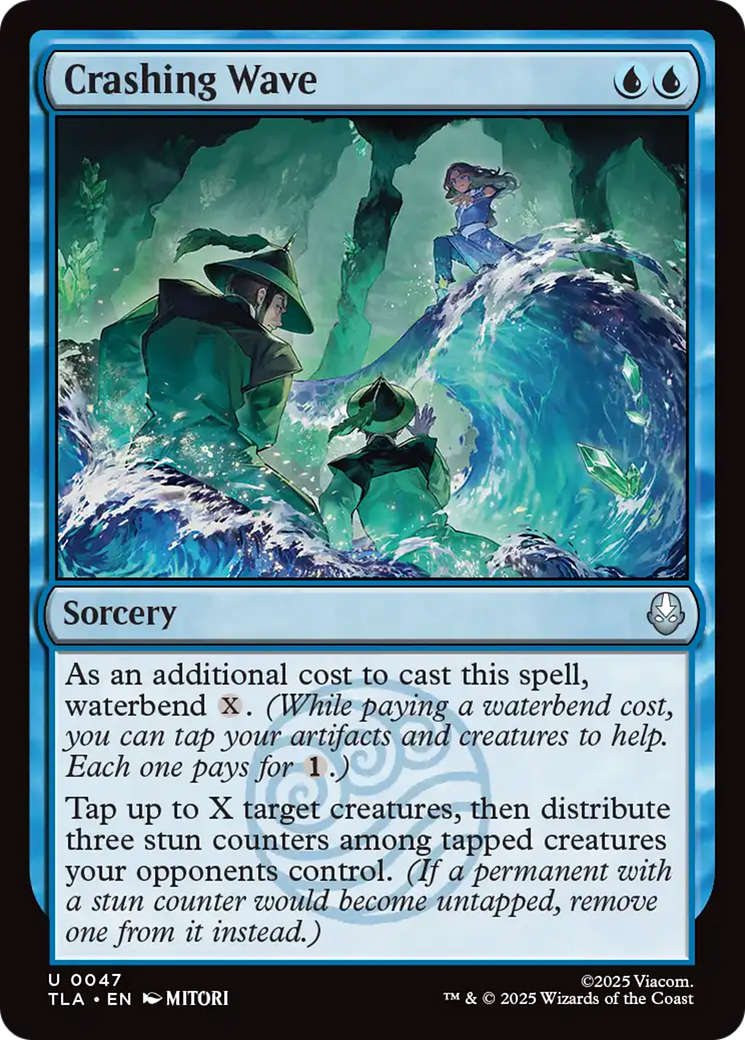 Crashing Wave - Foil tla