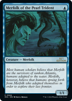 Merfolk of the Pearl Trident (Modern Frame)