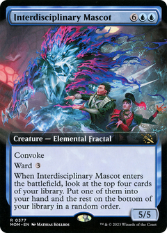 Interdisciplinary Mascot (0377) (Extended Art)
