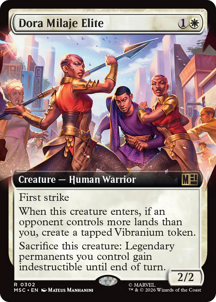 Dora Milaje Elite (0302) (Extended Art) (MSC)