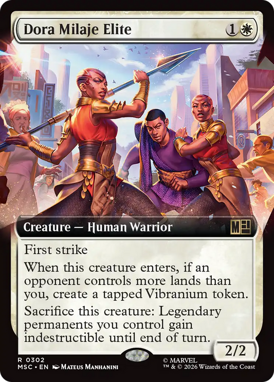 Dora Milaje Elite (0302) (Extended Art) (MSC)
