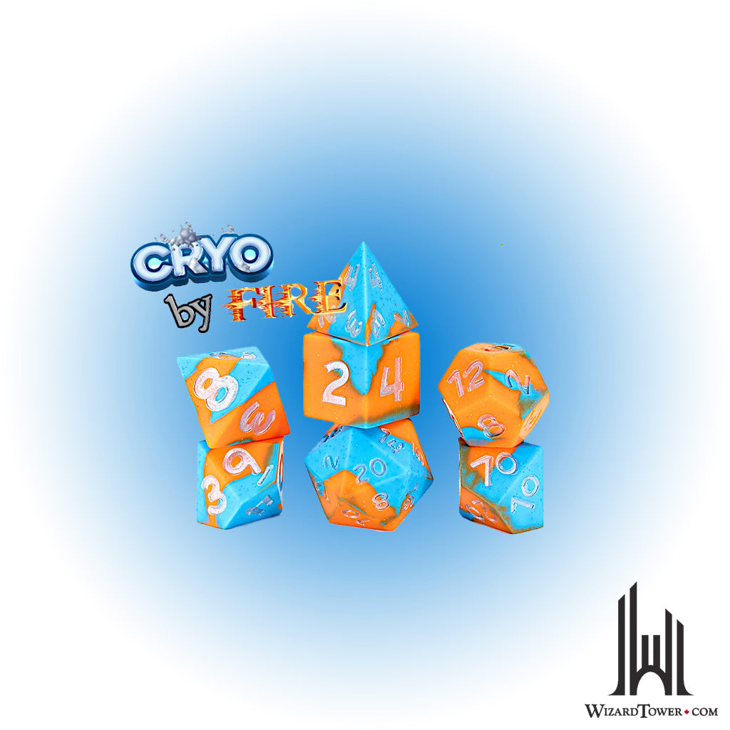 Dice Set - Anti-Stress Cryo By Fire 7ct