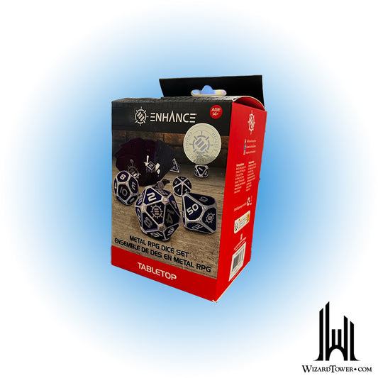 Dice Set - Metal Collectors Edition Purple 7ct