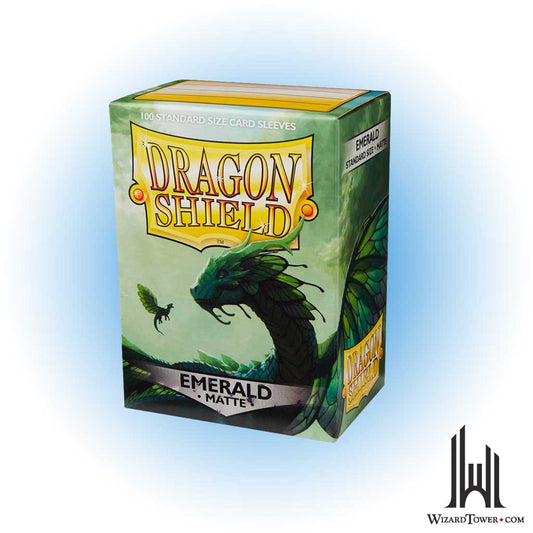 Deck Protectors - Dragon Shield Matte Emerald 100ct