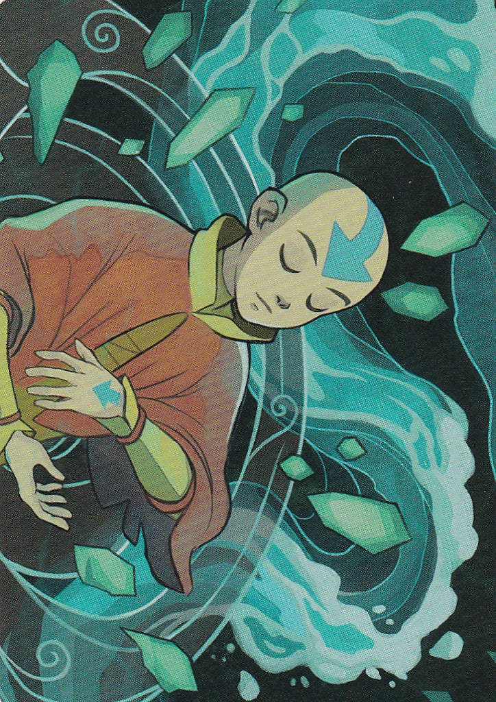 Aang, at the Crossroads (45/54) Art Card tla