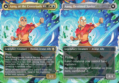 Aang, at the Crossroads // Aang, Destined Savior (0304) (Borderless) (TLA) - Foil