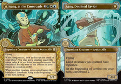 Aang, at the Crossroads // Aang, Destined Savior (0346) (Elemental Frame) (TLA) - Foil