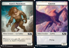 Ajani's Pridemate (001) // Griffin (003) Double-Sided Token (PLST)