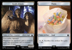 Alien Angel (0011) // Food (0025) Double-Sided Token - Foil