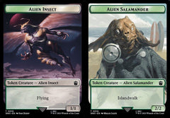 Alien Insect (0019) // Alien Salamander (0016) Double-Sided Token