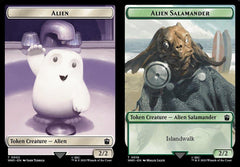 Alien (0002) // Alien Salamander (0016) Double-Sided Token - Foil