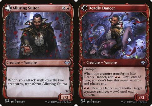 Alluring Suitor // Deadly Dancer (300) (Showcase) - Foil