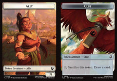 Ally (0008) // Clue (0016) Double-Sided Token (TTLA) - Foil