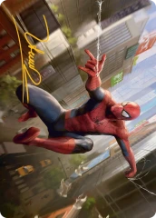 Amazing Spider-Man (24/54) Art Card (ASMP) - Gold-Stamped Signature