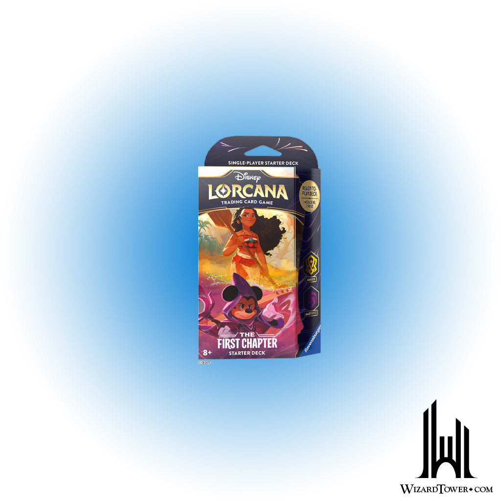 Disney Lorcana The First Chapter Starter Deck - Amber / Amethyst