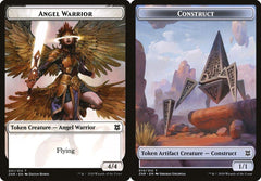 Angel Warrior (001)  // Construct (010) Double-Sided Token - Foil