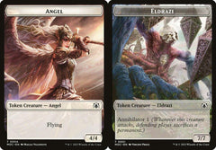 Angel (0004) // Eldrazi (0001) Double-Sided Token