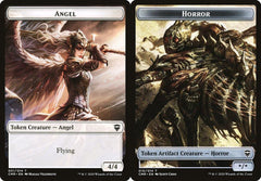 Angel (001) // Horror (010) Double-Sided Token - Foil