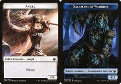 Angel (001) // Salamander Warrior (004) Double-Sided Token - Foil