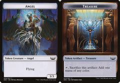 Angel (002) // Treasure (017) Double-Sided Token - Foil